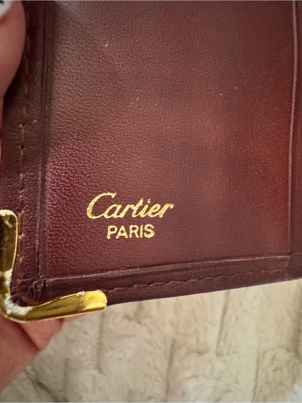 Cartier bi-fold wallet